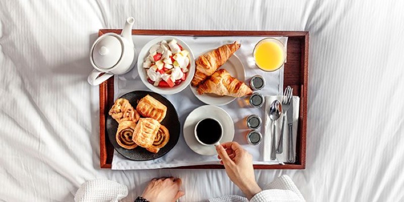 Breakfast in bed